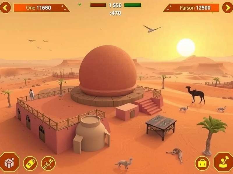 Desert Sands Odyssey Game Screenshot